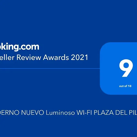 Moderno Nuevo Luminoso Wi-fi Plaza Del Pilar 2 Apartman Zaragoza