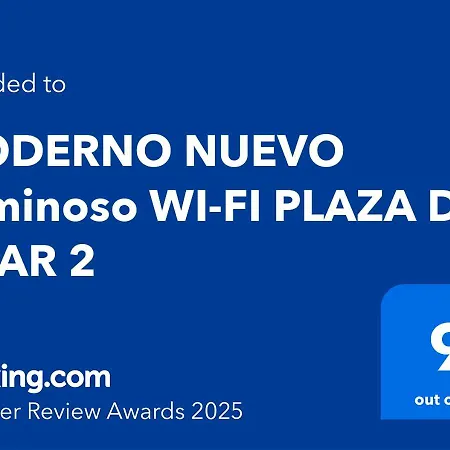 Apartamento Moderno Nuevo Luminoso Wi-fi Plaza Del Pilar 2