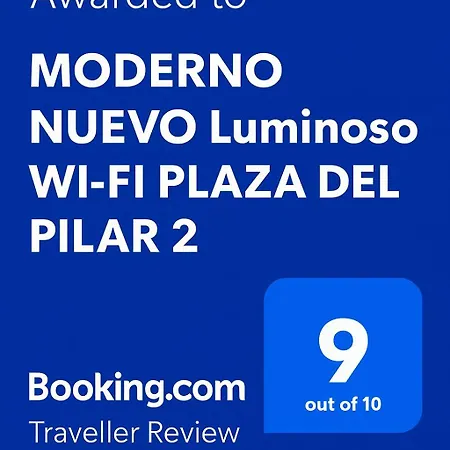Moderno Nuevo Luminoso Wi-fi Plaza Del Pilar 2 Saragossa