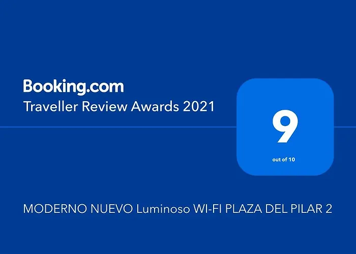 Moderno Nuevo Luminoso Wi-fi Plaza Del Pilar 2 아파트 사라고사