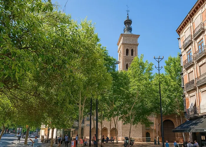 Moderno Nuevo Luminoso Wi-fi Plaza Del Pilar 2 * 사라고사